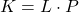 K = L \cdot P