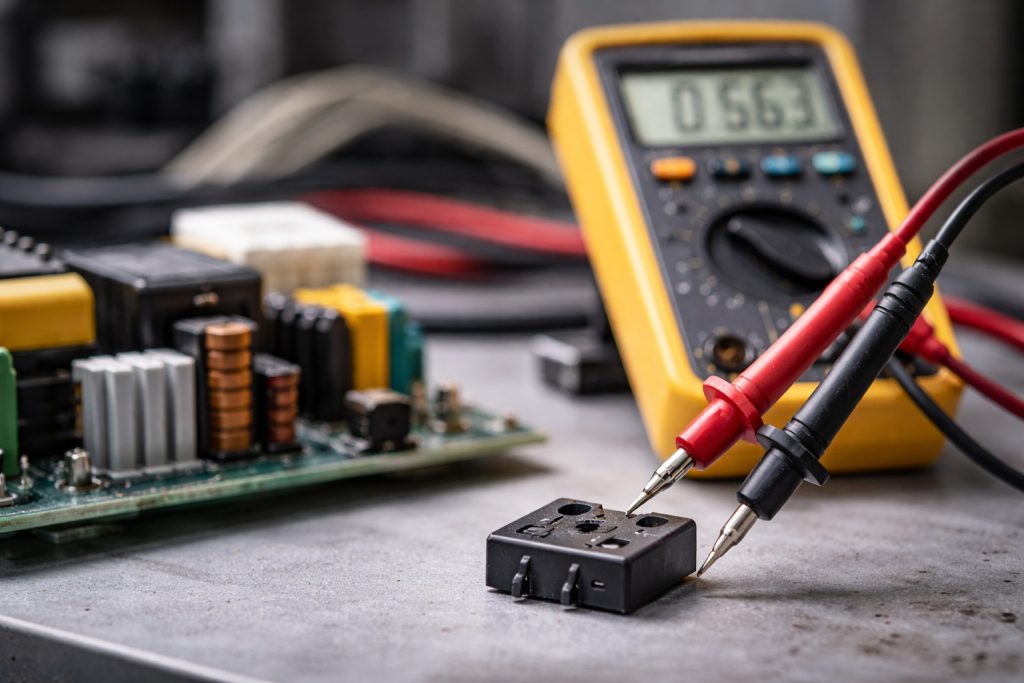 Jak sprawdzić mostek prostowniczy? Test multimetrem